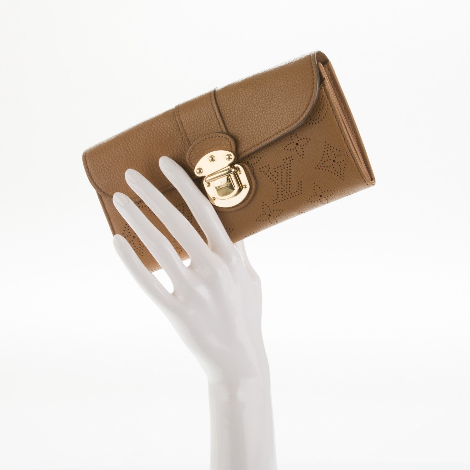 Louis Vuitton Mahina Iris Wallet Caramel 4 of 7