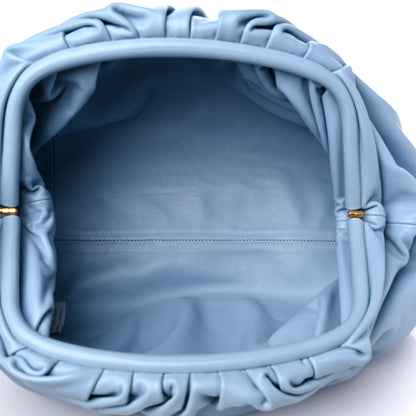 Bottega Veneta Smooth Butter Calf The Pouch Oversized Clutch Ice 5 of 9
