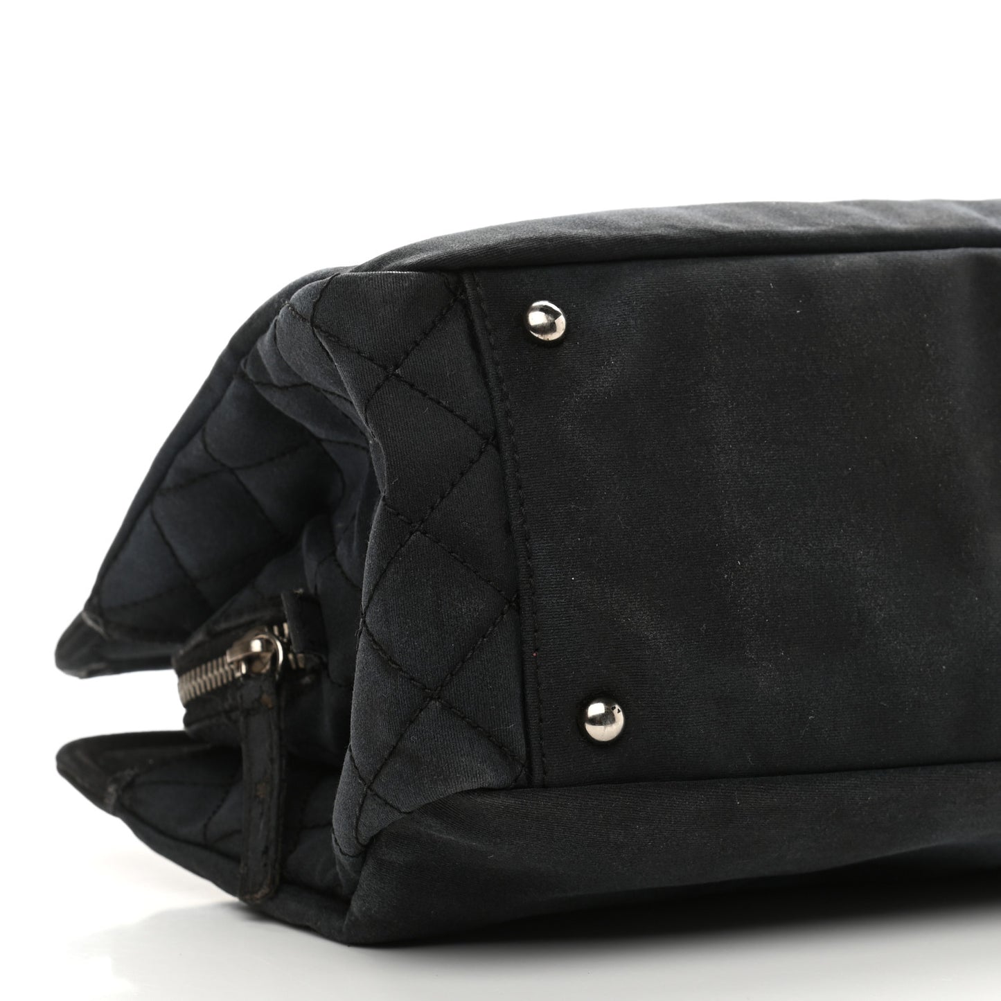 Canvas Lipstick Ligne Tote Black
