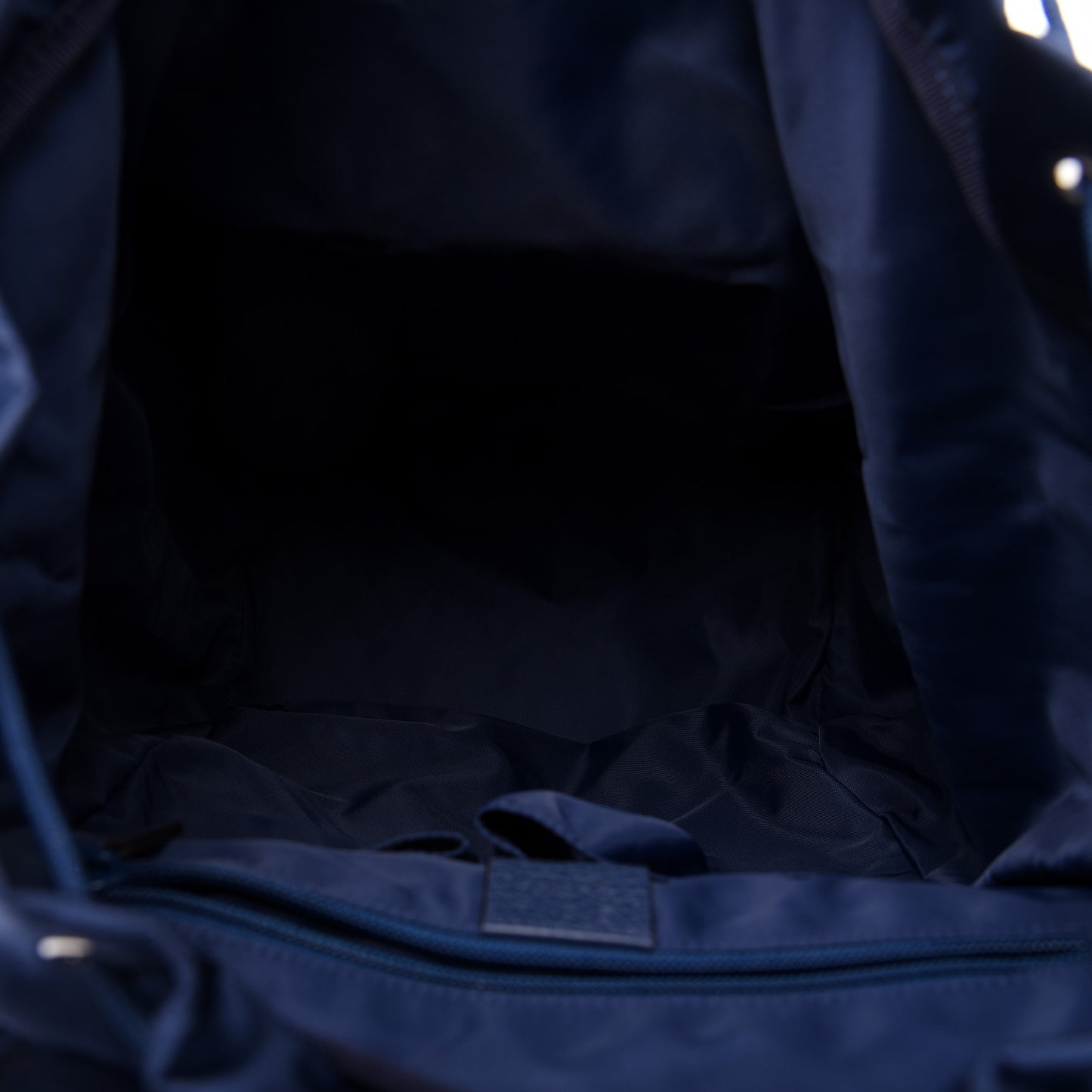 Nylon Monogram Medium Light Double Buckle Backpack Tide