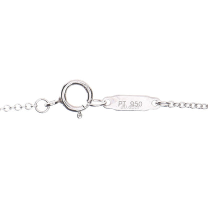 Tiffany Platinum Diamond Jazz Triple Drop Pendant Necklace 5 of 7