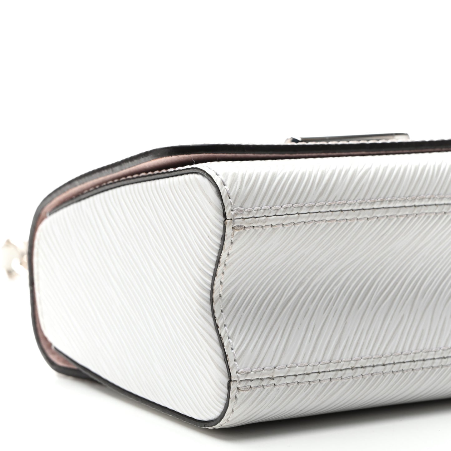 Epi Twist Shoulder Bag PM White