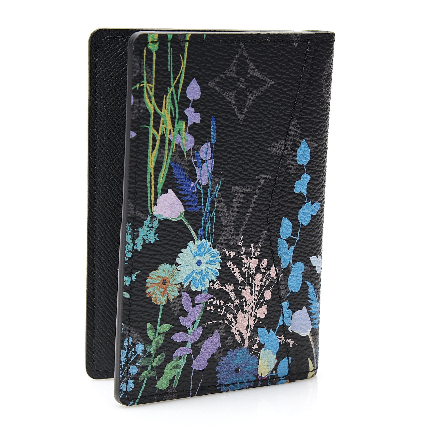 Louis Vuitton Monogram Eclipse Flower Print Pocket Organizer NM 2 of 6