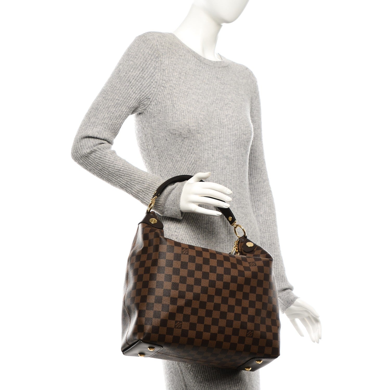 Louis Vuitton Damier Ebene Duomo Hobo 2 of 7