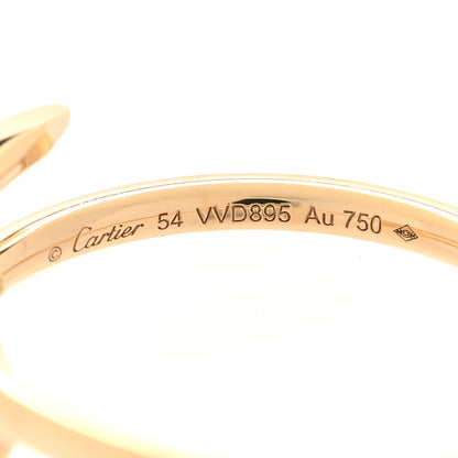 Cartier 18K Yellow Gold Small Juste Un Clou Ring 54 7 4 of 6