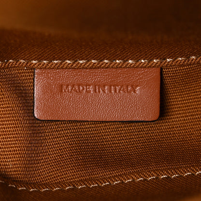 Celine Triomphe Canvas Triangle Crossbody Bag Tan 15 of 21