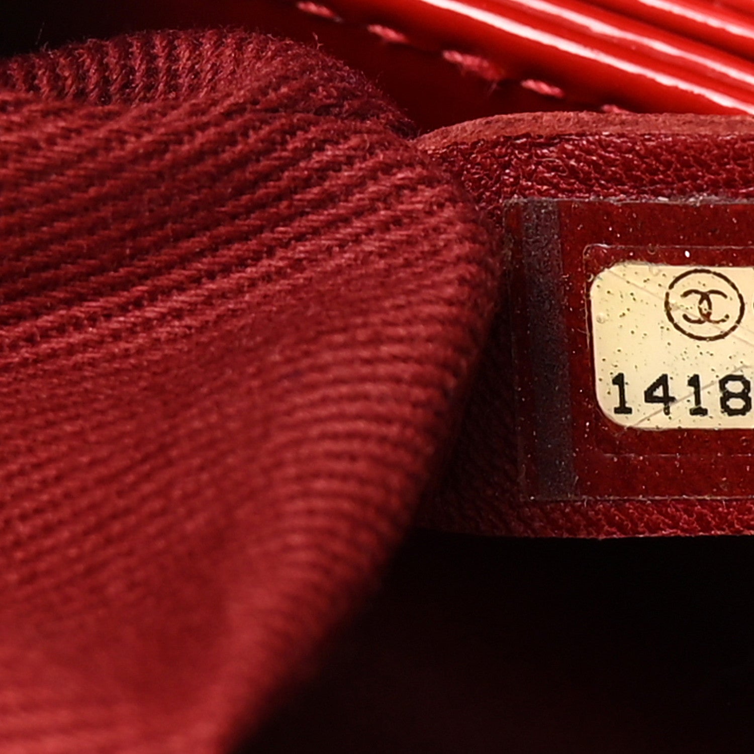 Chanel Patent Quilted Large Just Mademoiselle Bowling Bag Red 7 of 10