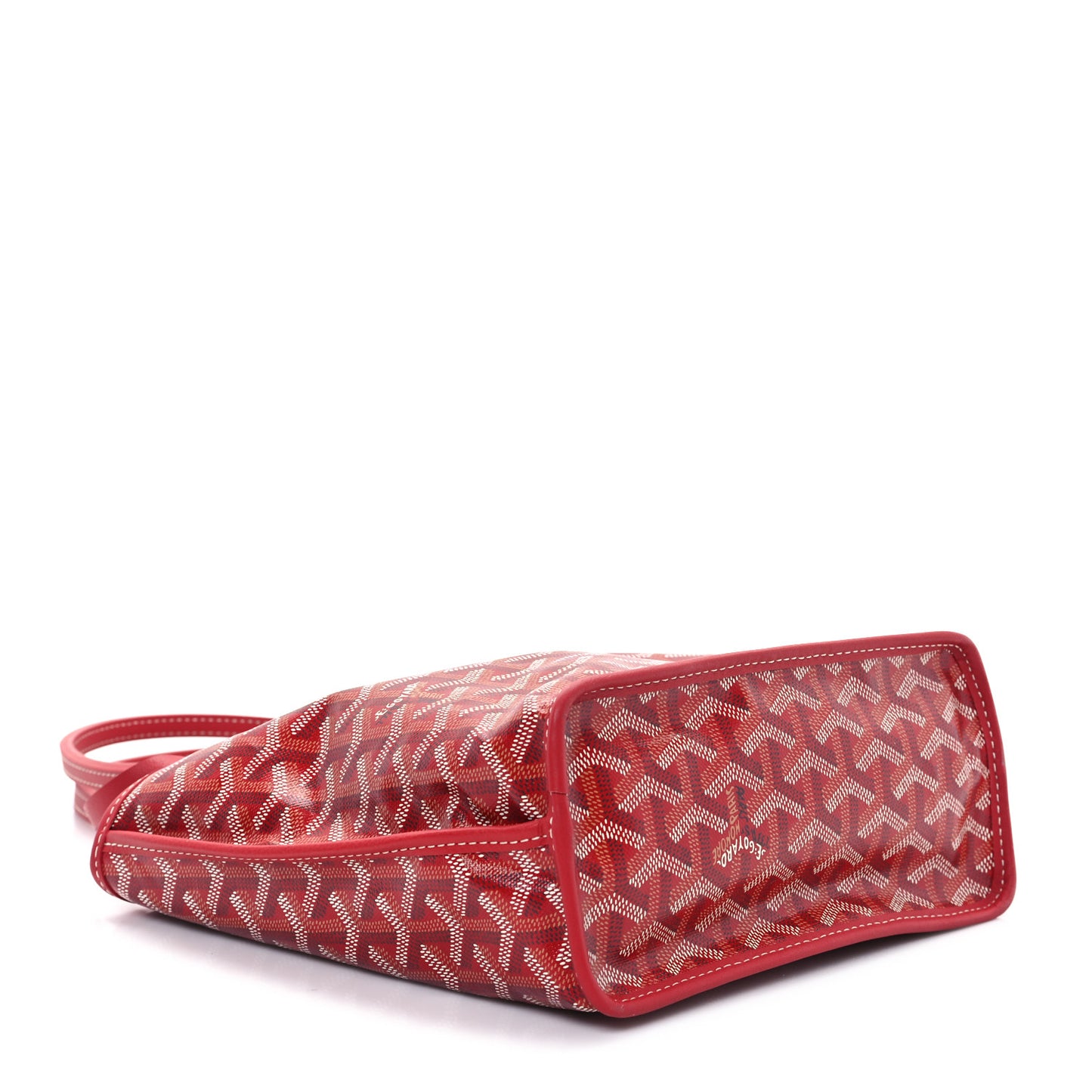 Goyardine Reversible Mini Anjou Red