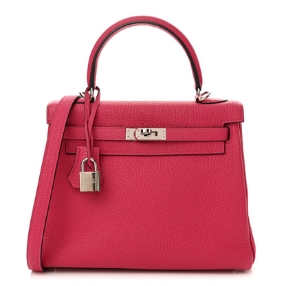Hermes Togo Kelly Retourne 25 Rose Mexico 1 of 13