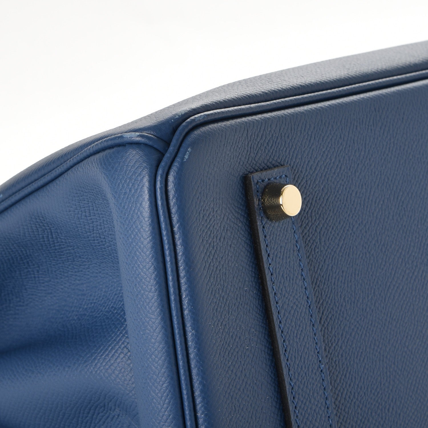Hermes Epsom Birkin 35 Bleu Agate 38 of 45