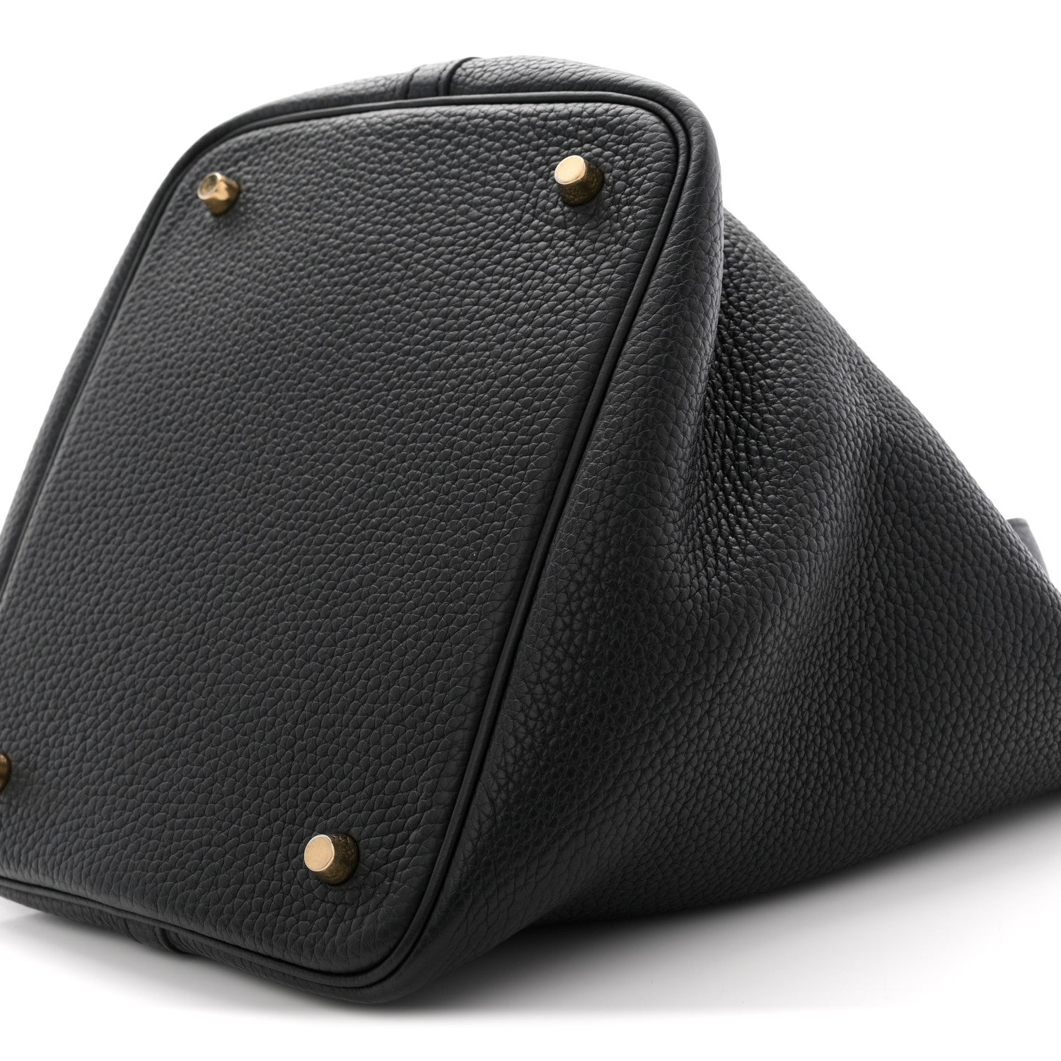 Hermes Taurillon Clemence Picotin Lock 22 MM Black 10 of 11