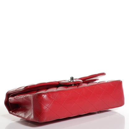 Chanel Lambskin Quilted Medium Double Flap Red 4 of 8