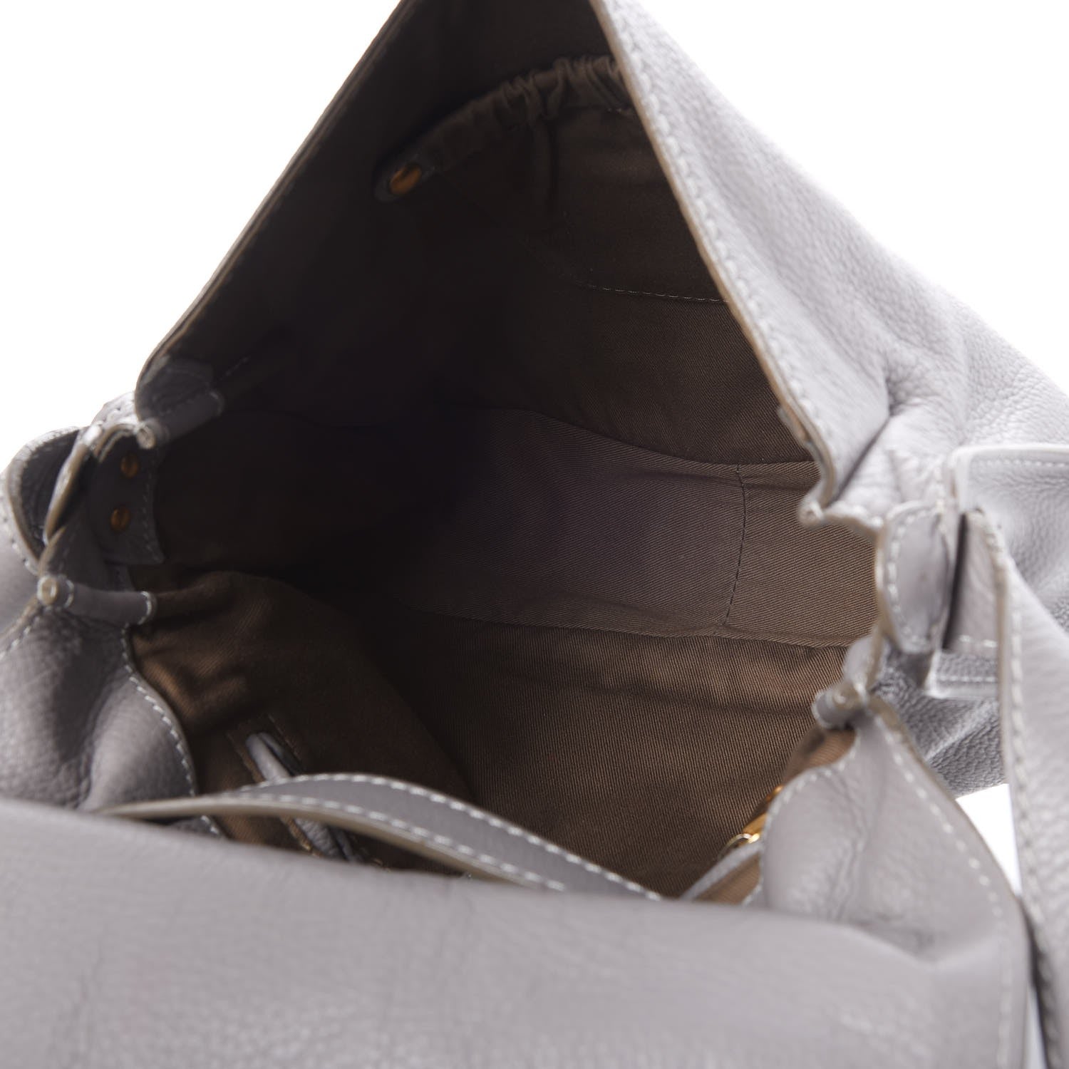Chloe Calfskin Medium Marcie Top Handle Bag Cashmere Grey 6 of 13