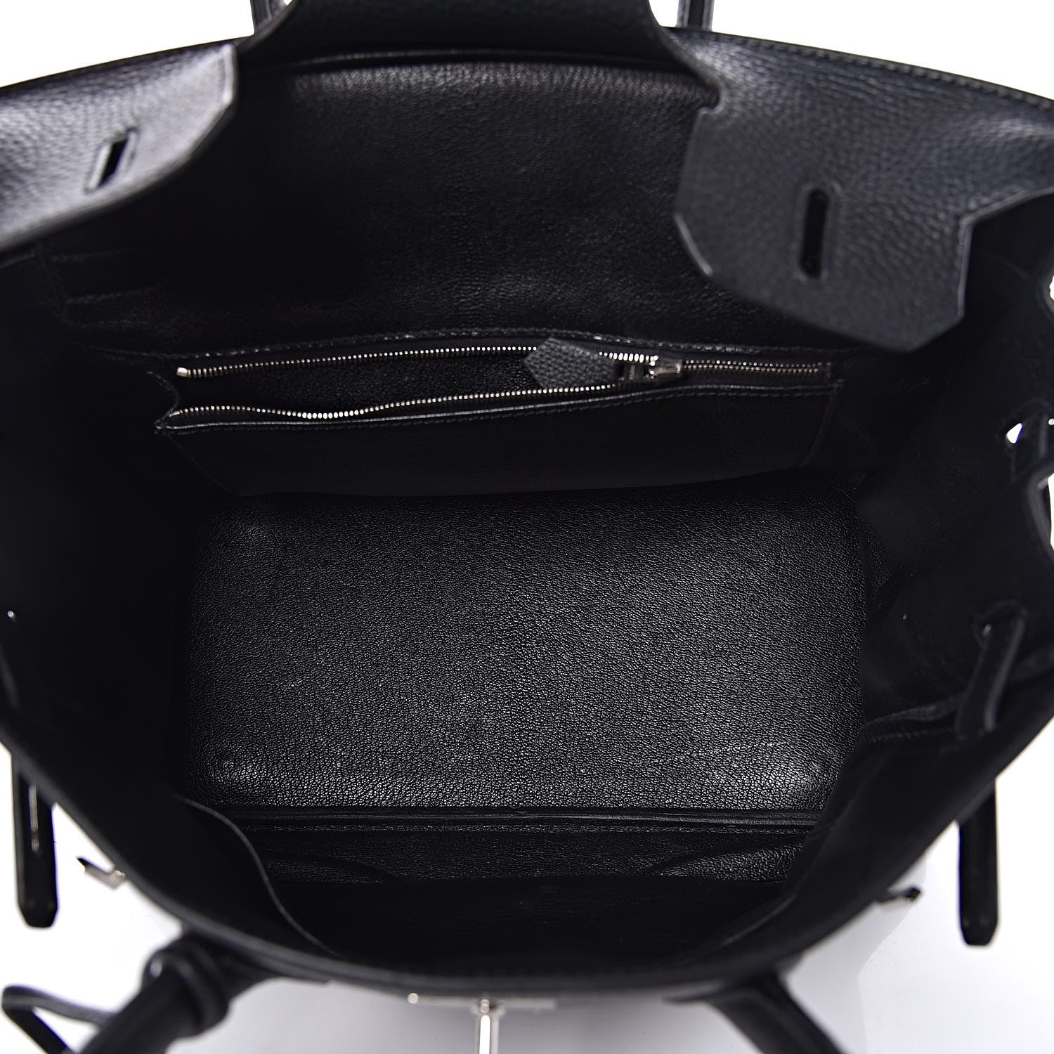 Hermes Taurillon Clemence Birkin 30 Black 5 of 20