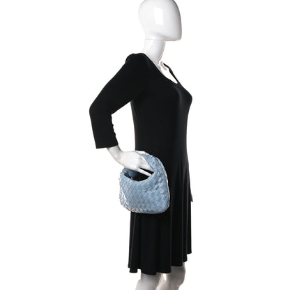 Bottega Veneta Nappa Intrecciato Teen Jodie Hobo Ice 2 of 8