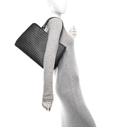 Bottega Veneta Nappa Intrecciato Milano Tote Grape 2 of 9
