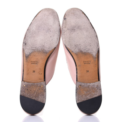 Gucci Malaga Kid Womens Princetown Slippers 38 Perfect Pink 7 of 12