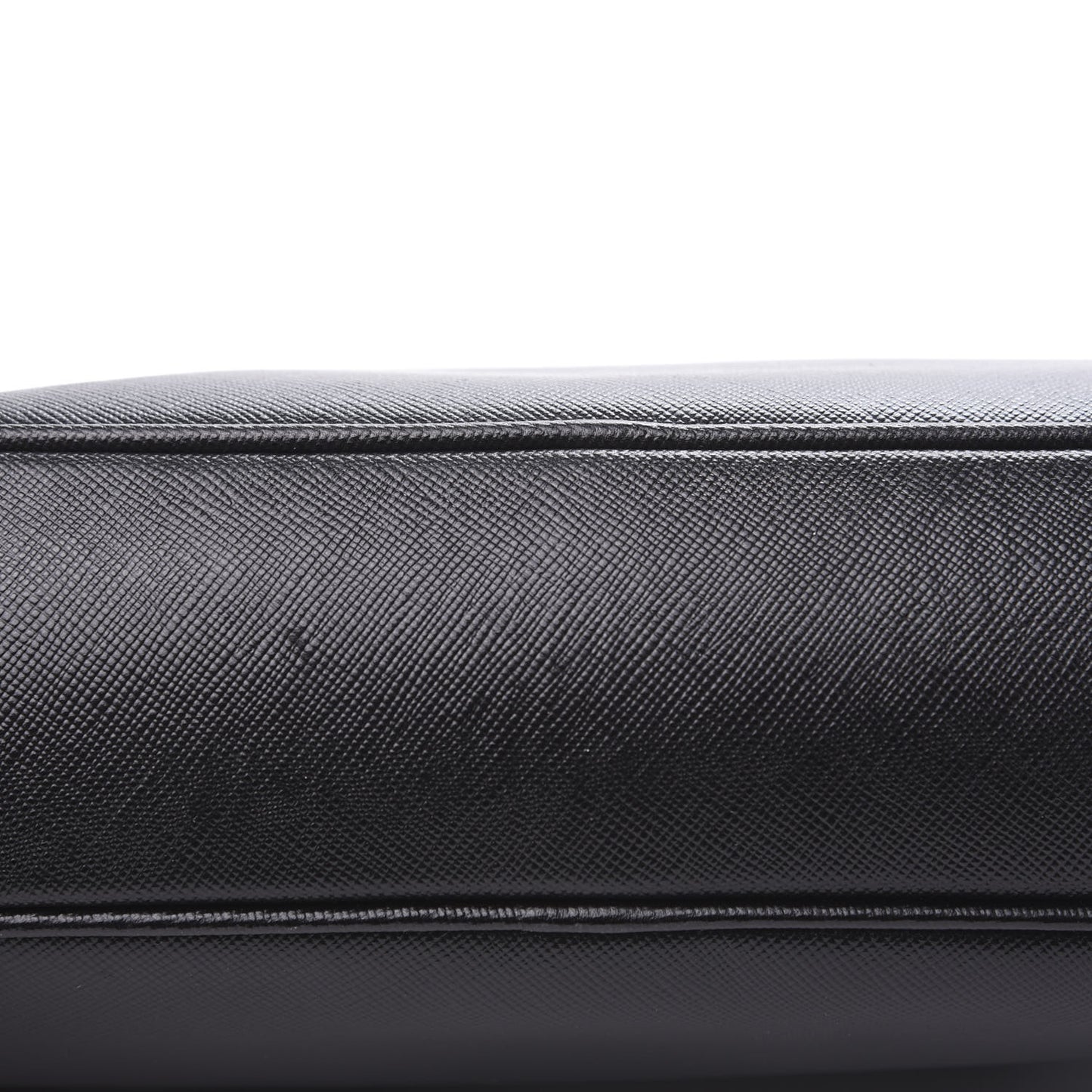 Saffiano Lux Bowler Black