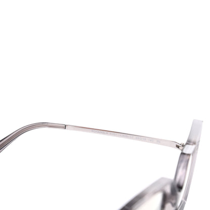 Chanel 18K White Gold Mirror Square Sunglasses 6051 Gray 5 of 9
