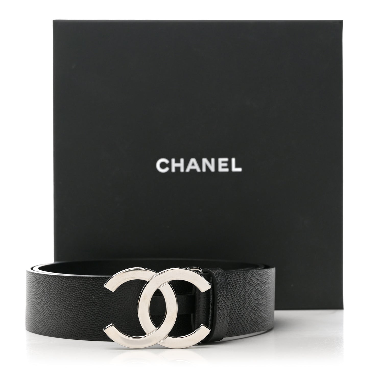 Caviar CC Logo Belt 85 34 Black