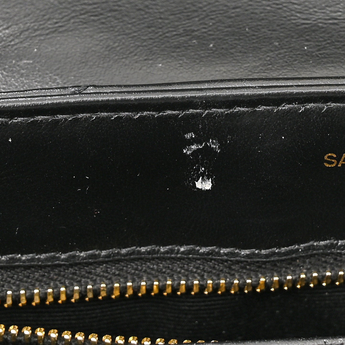 Calfskin Y Quilted Monogram Toy Loulou Crossbody Bag Black