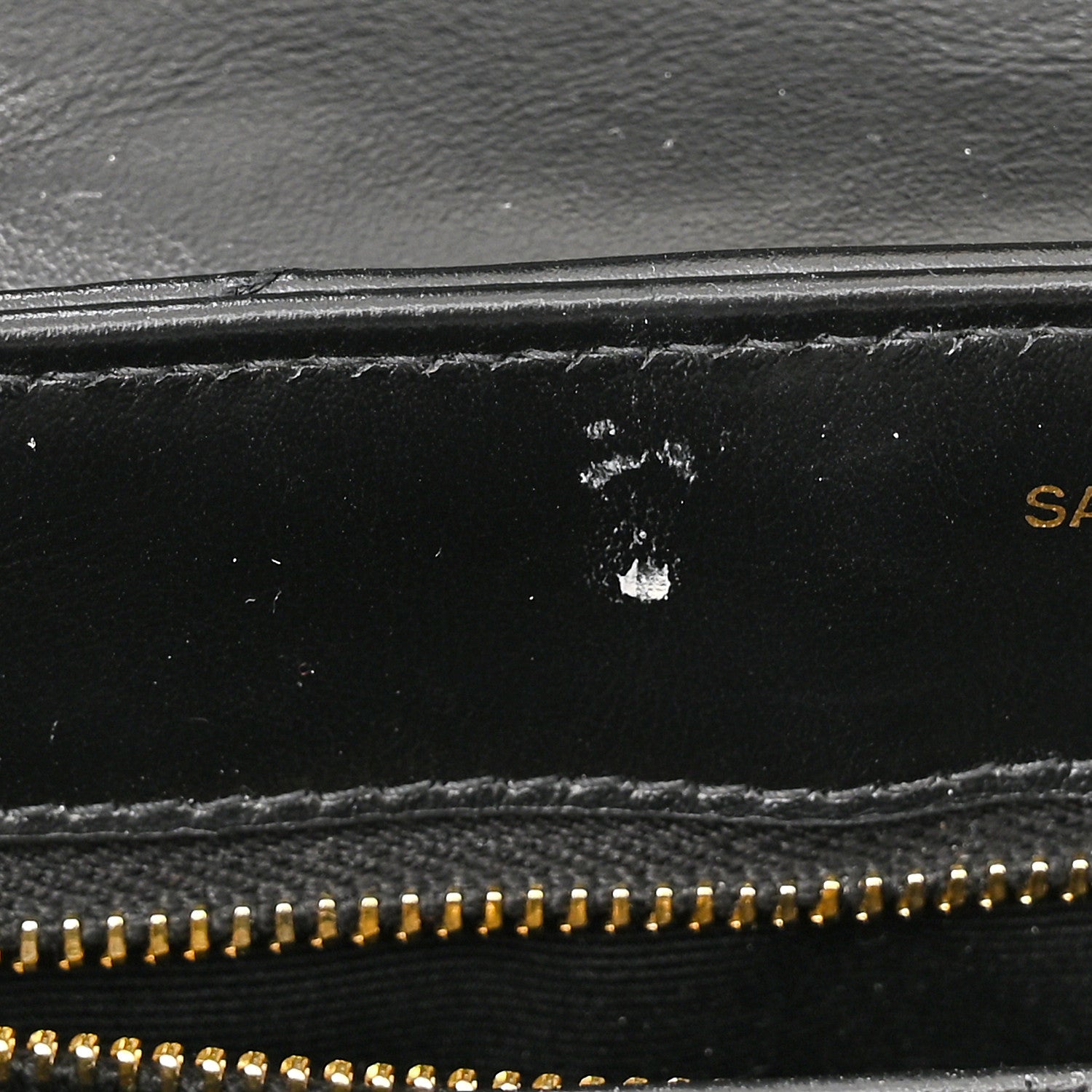 Saint Laurent Calfskin Y Quilted Monogram Toy Loulou Crossbody Bag Black 11 of 12