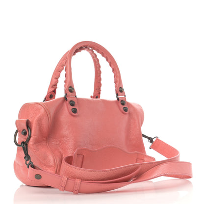 Balenciaga Agneau Classic Hardware Mini Twiggy Rose Azalee 2 of 14