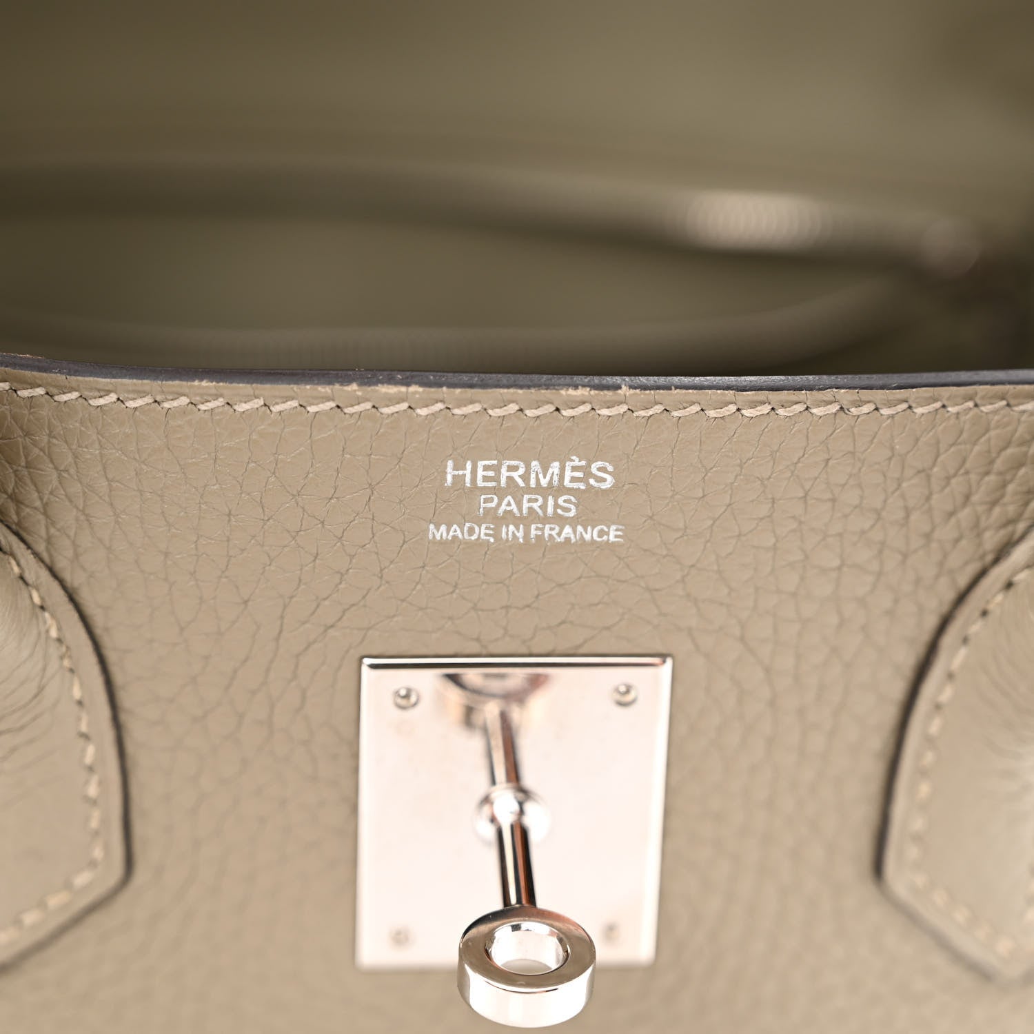 Hermes Togo Birkin 30 Sauge 6 of 12