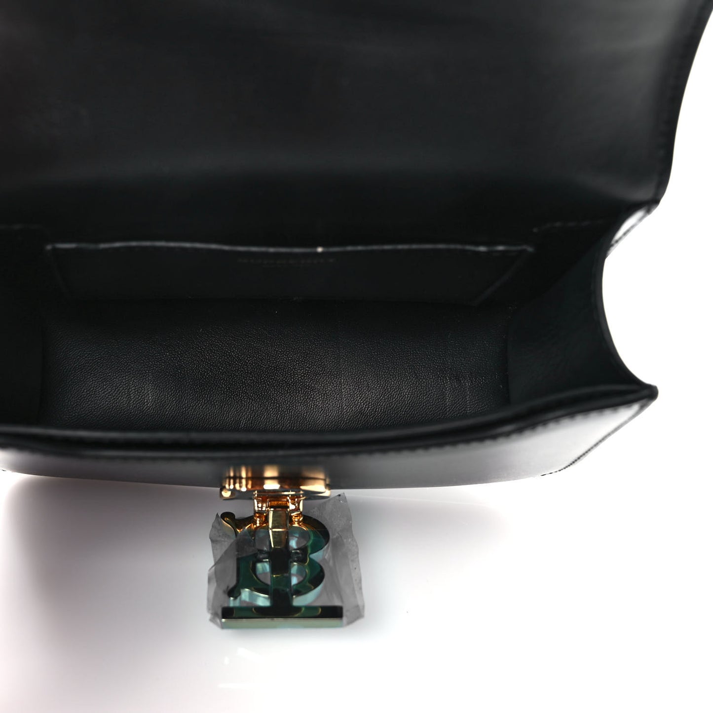 Calfskin TB Bum Bag Black