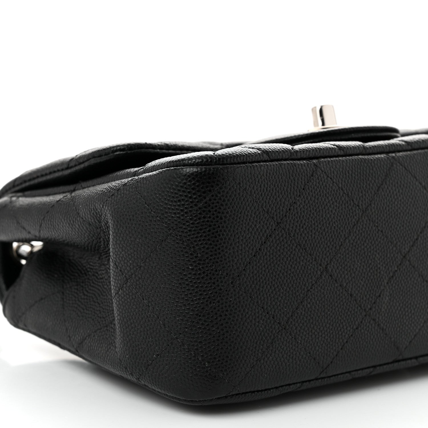 Chanel Caviar Quilted Mini Square Flap Black 9 of 11