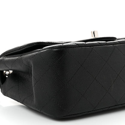 Chanel Caviar Quilted Mini Square Flap Black 9 of 11