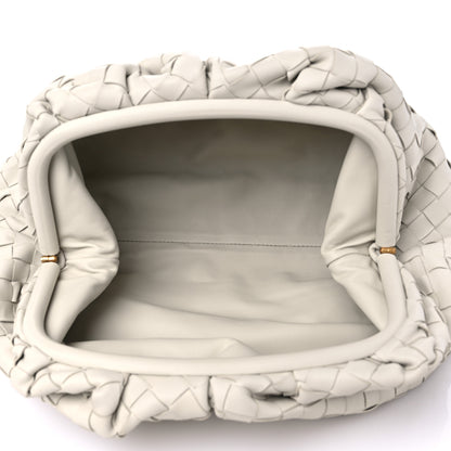 Bottega Veneta Nappa Maxi Intrecciato The Pouch Oversized Clutch Plaster 5 of 9