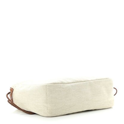Hermes Canvas Barenia Fourbi 20 PM Pouch Naturel Fauve 4 of 11
