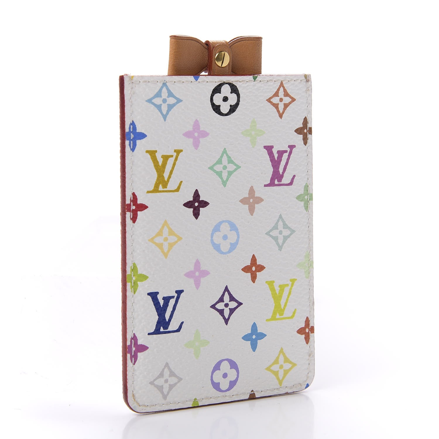 Louis Vuitton Monogram Multicolor Mirror and Case Pouch White 4 of 6