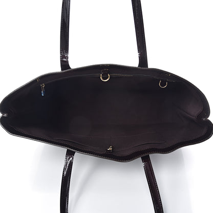 Louis Vuitton Vernis Wilshire GM Amarante 5 of 10