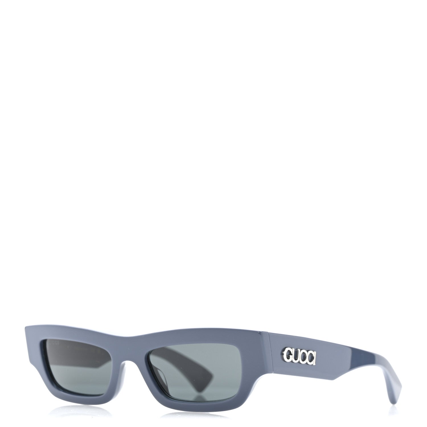 Gucci Acetate Rectangular Frame Sunglasses GG1839S Blue 1 of 8