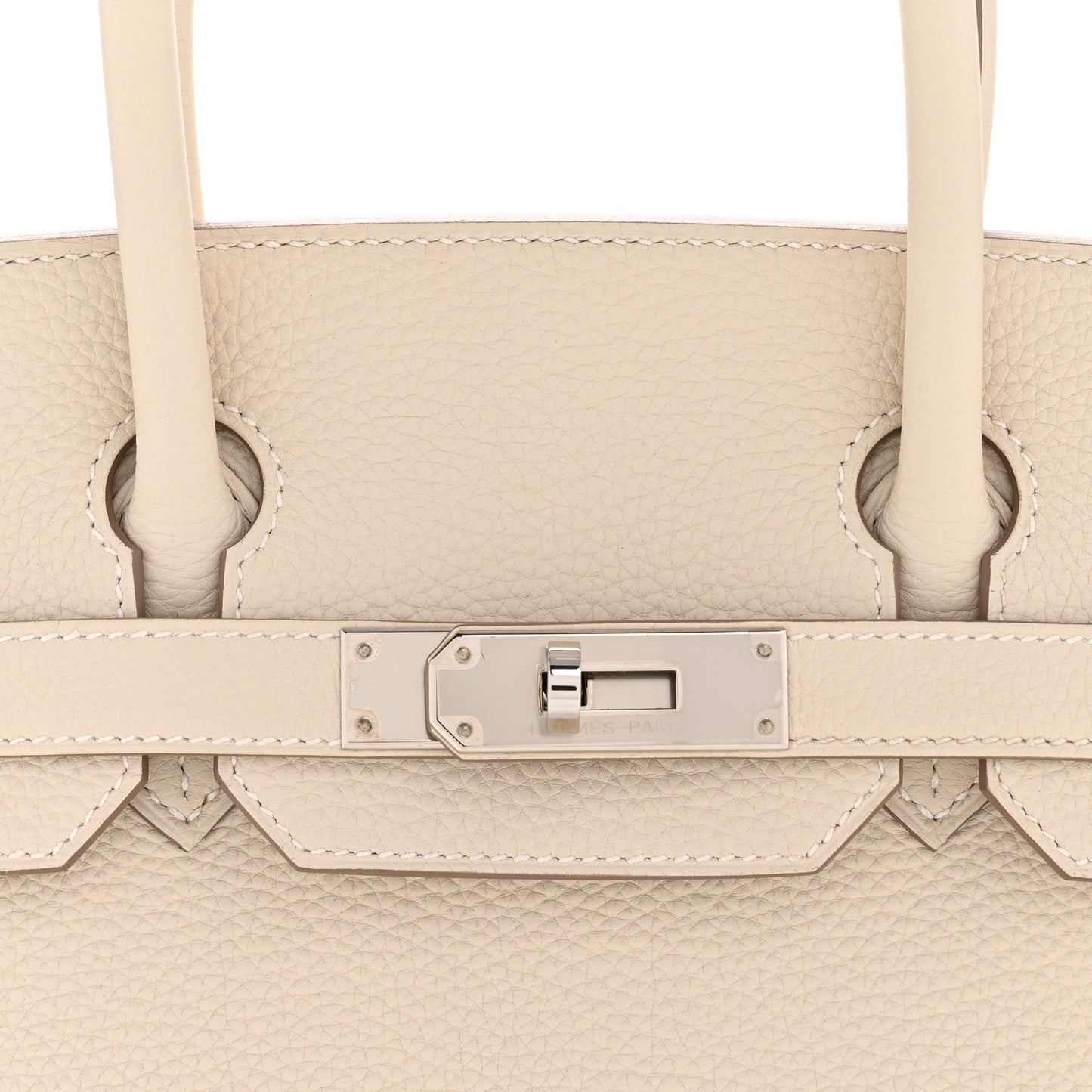 Taurillon Clemence Birkin 30 Craie