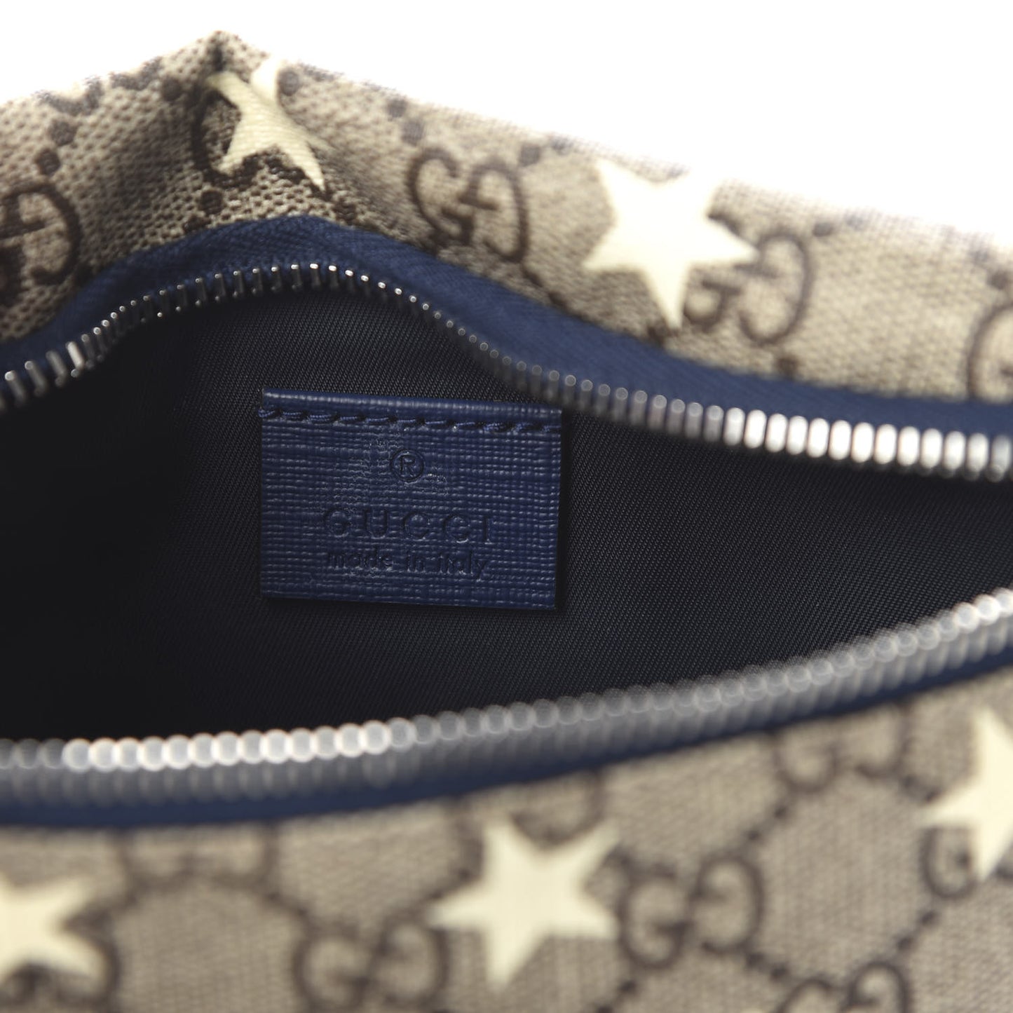 GG Supreme Monogram Stars Childrens Belt Bag