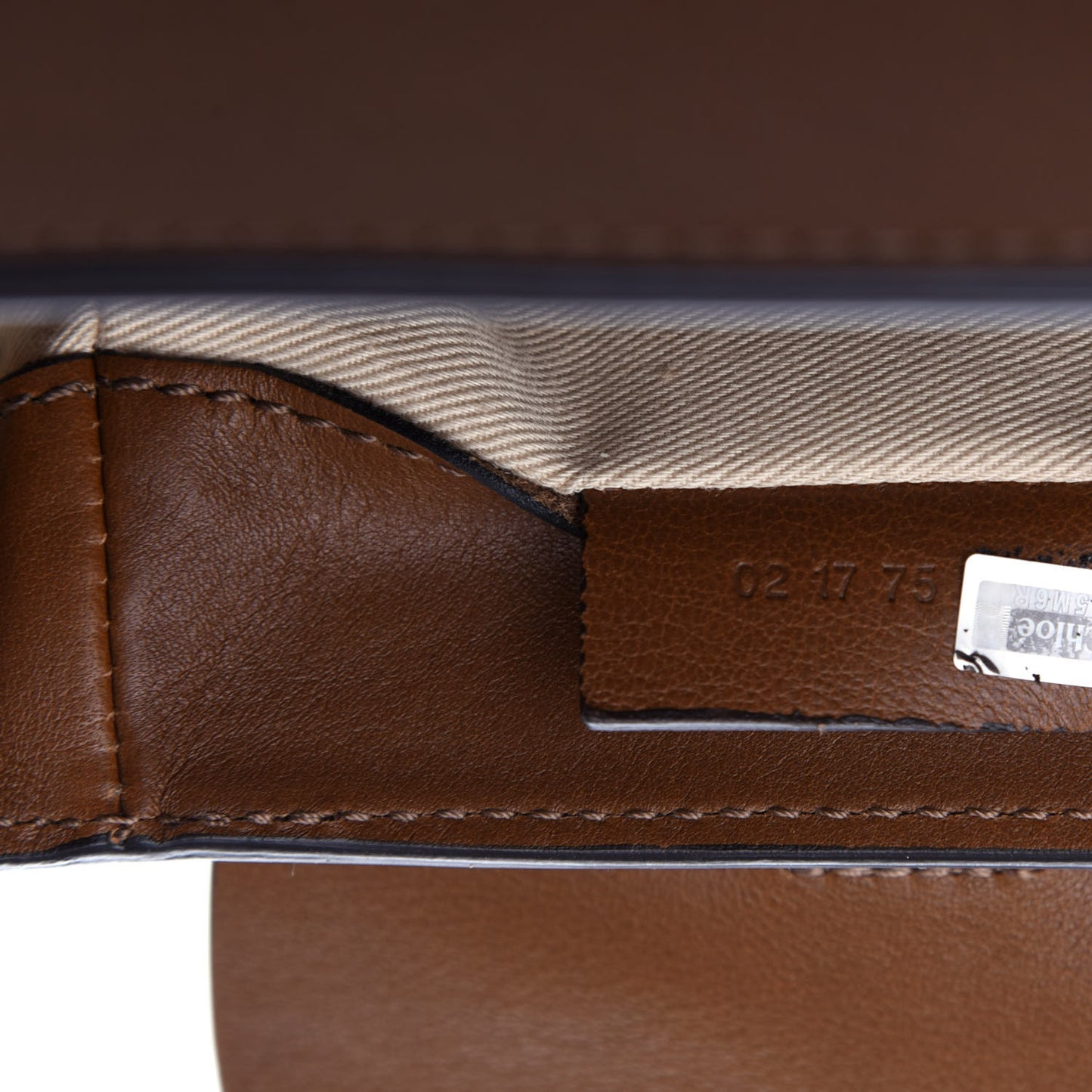Suede Calfskin Mini Faye Backpack Woody Khaki