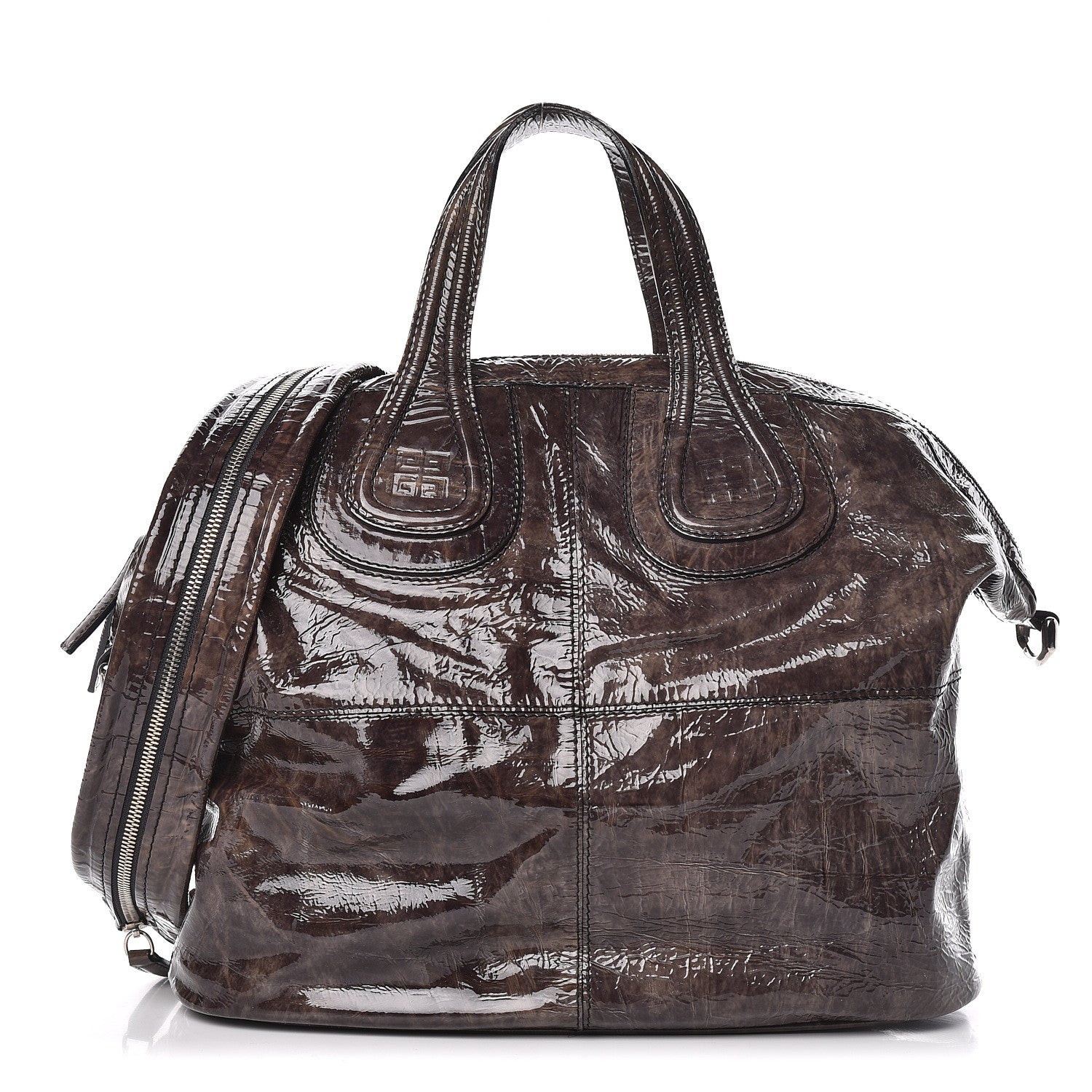 Givenchy Crinkled Patent Medium Nightingale 1 of 12
