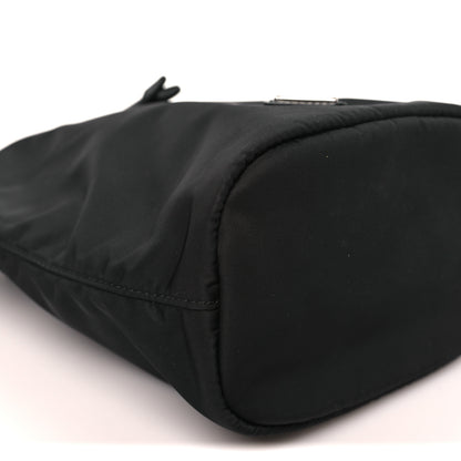 Prada Re-Nylon Vela Drawstring Wristlet Pouch Black 9 of 10