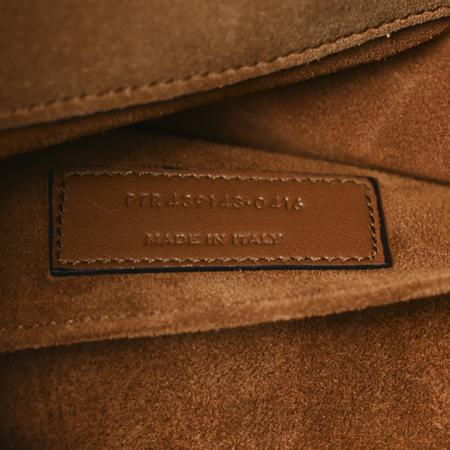 Saint Laurent Suede Y Studs Satchel Brown 7 of 10
