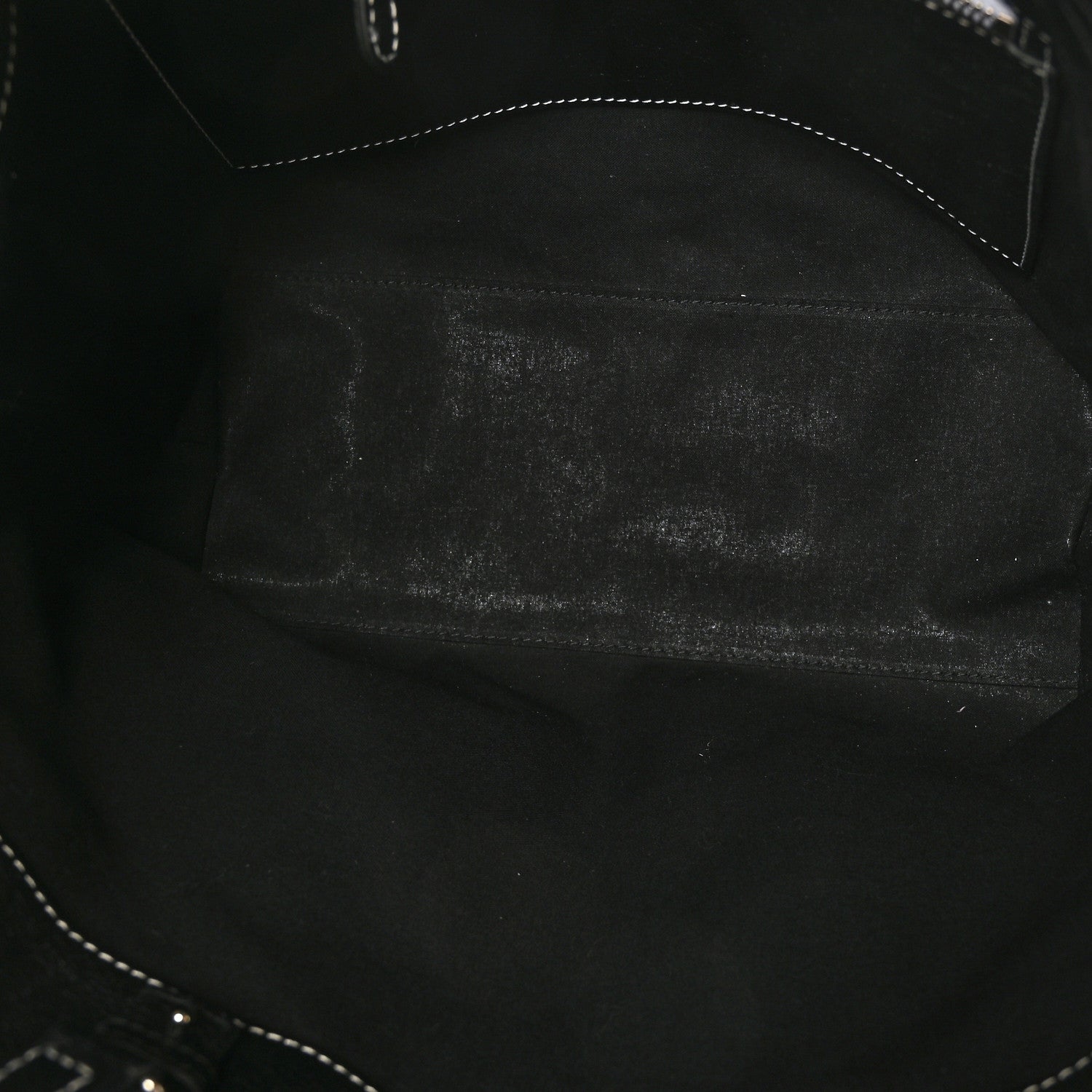 Balenciaga Agneau Arena Striped Patchwork Large Barbes East West Shopper Black White 4 of 5