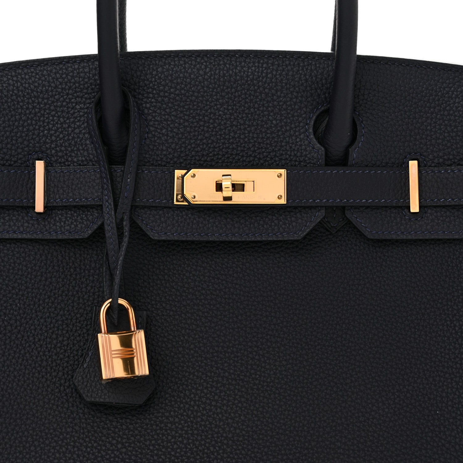 Hermes Togo Birkin 30 Bleu Nuit 8 of 13