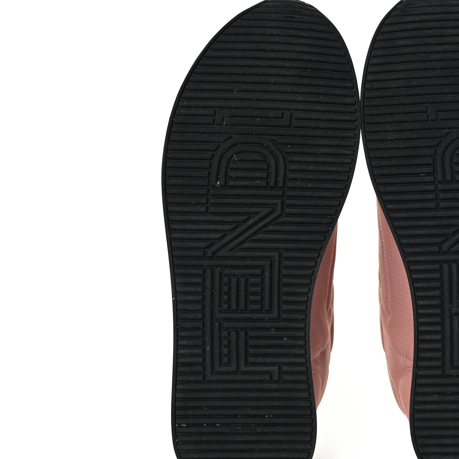 Fendi Stretch Fabric FFreedom Sneakers 37.5 Pink 6 of 9