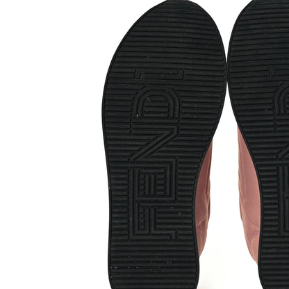 Fendi Stretch Fabric FFreedom Sneakers 37.5 Pink 6 of 9