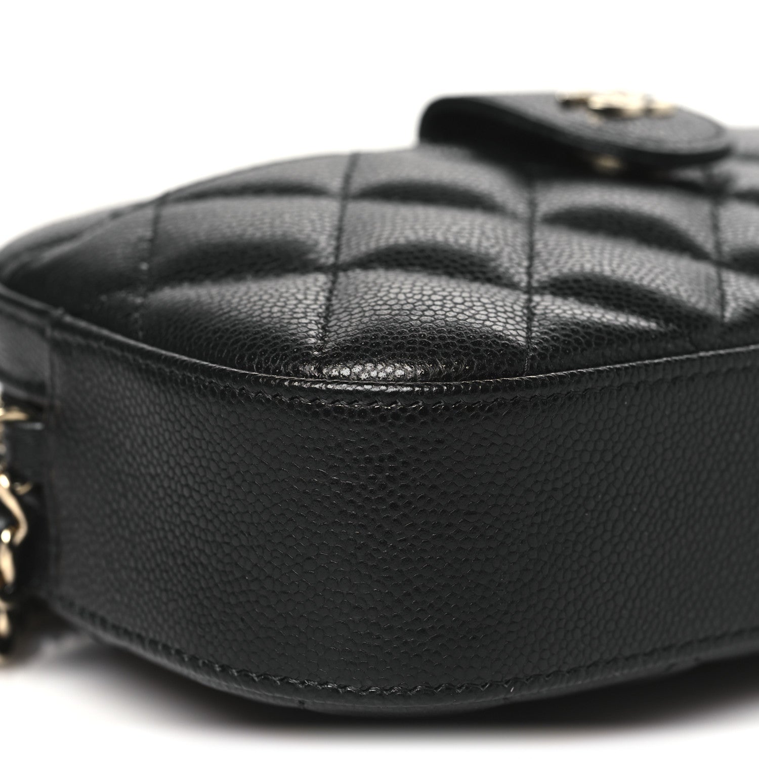 Chanel Caviar Quilted Chain Camera Bag Black 9 of 11