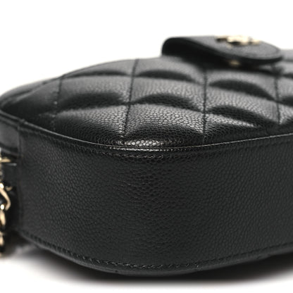 Chanel Caviar Quilted Chain Camera Bag Black 9 of 11