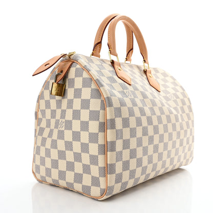Louis Vuitton Damier Azur Speedy 30 3 of 11