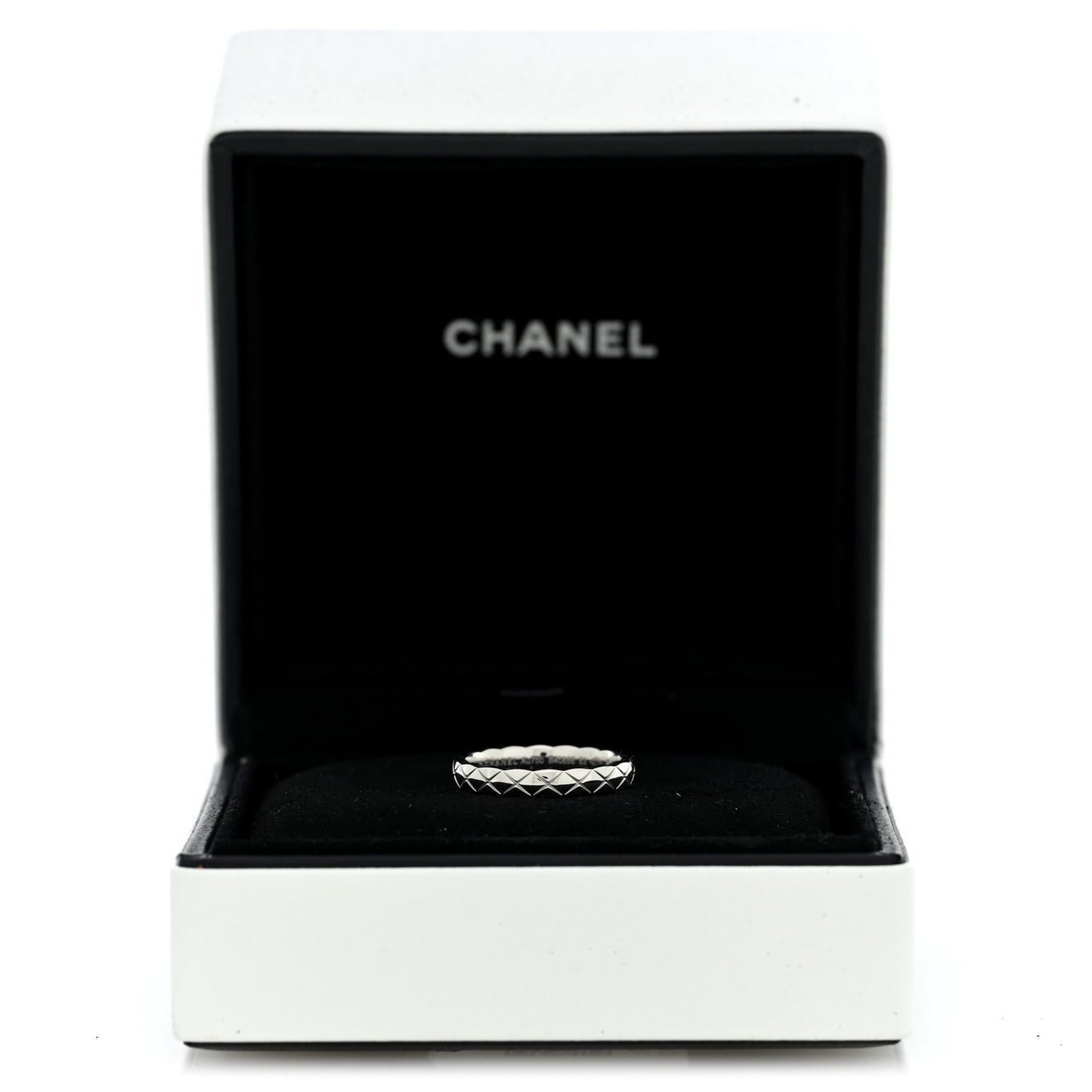 18K White Gold Mini Coco Crush Ring 53 6.5